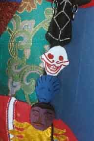 Yeshé Tsogyel appliqué khatvanga